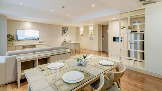 One Bedroom Corner Suite