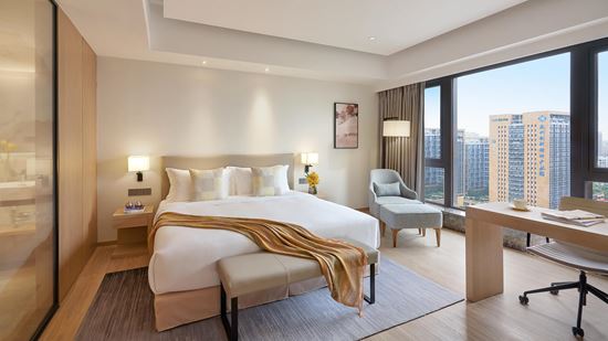 One Bedroom Deluxe Suite Bedroom